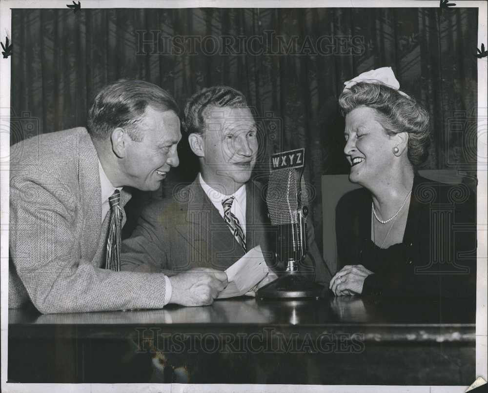 Press Photo Bud Shave Judge Ned Smith David Zuhlke - Historic Images