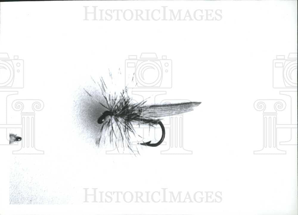 1991 Press Photo fish fishing fly flies lure trout - Historic Images