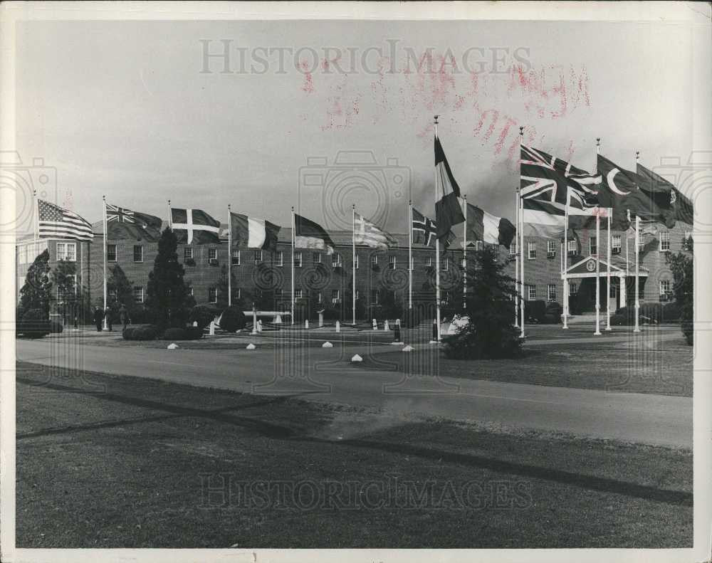 1962 Press Photo flags - Historic Images