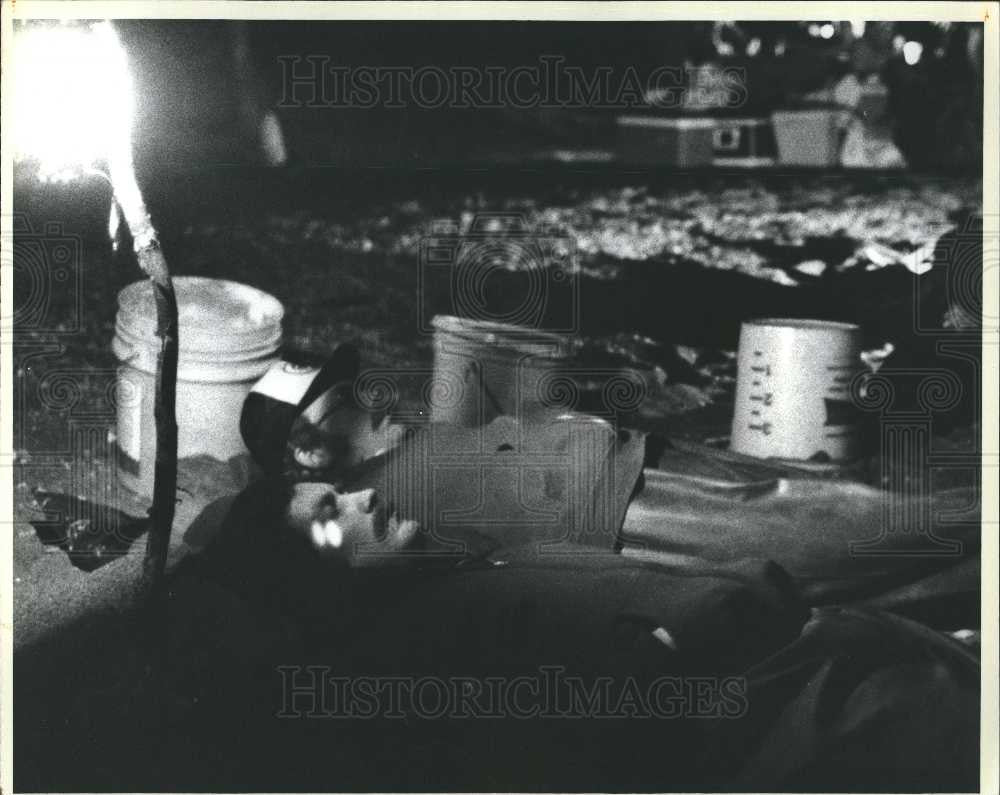 1985 Press Photo Fish and Fishing,Dave Esterline - Historic Images