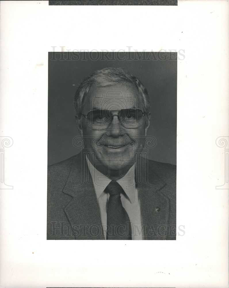 1989 Press Photo UAW Region 8 Director George H. Smith - Historic Images