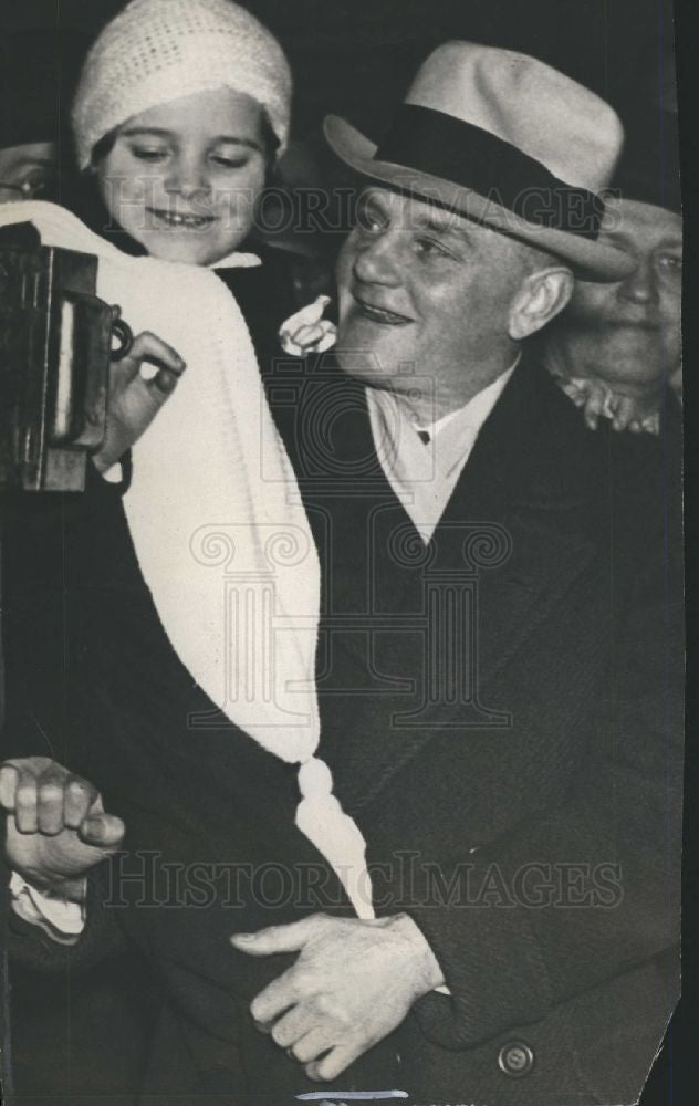 1933 Press Photo John W. Smith, Mayor of Detroit - Historic Images