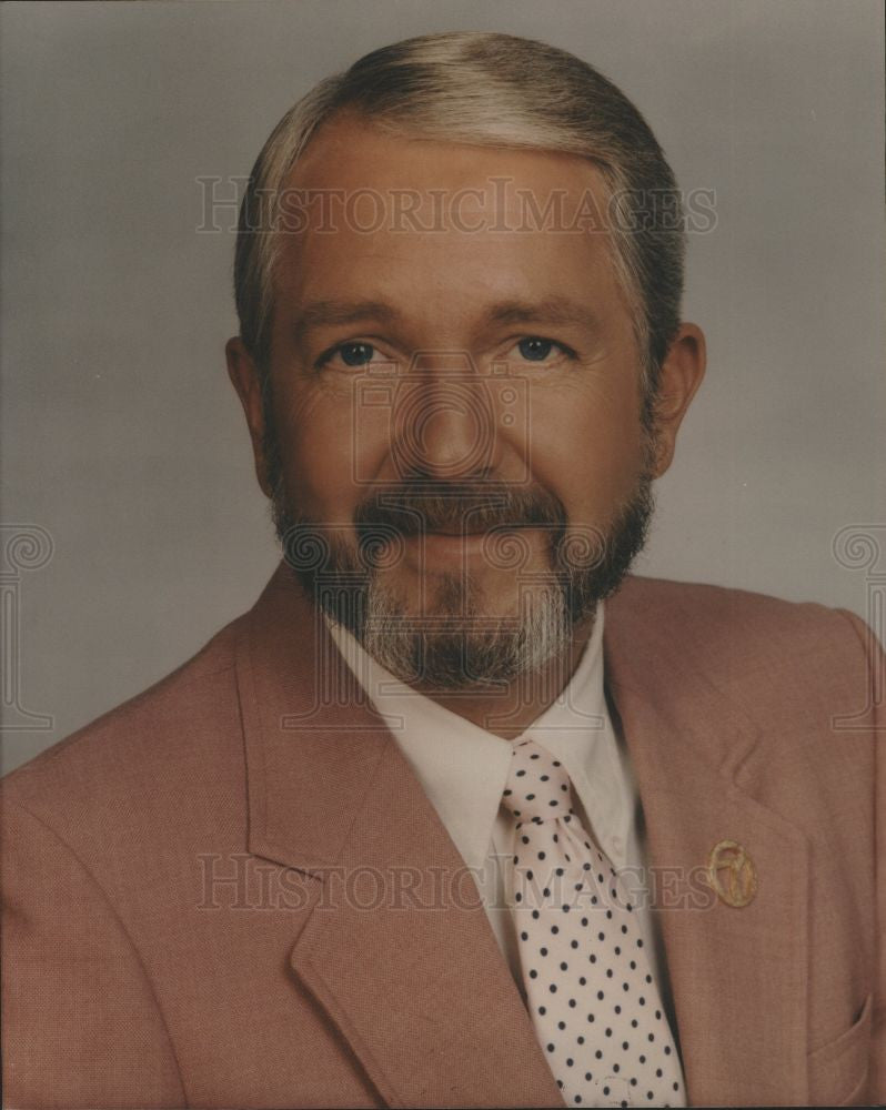 1999 Press Photo Erik Smith News Anchor WXYZ-TV - Historic Images