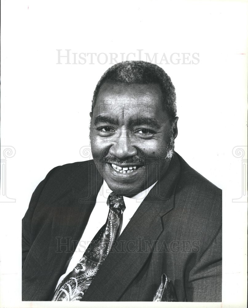 1992 Press Photo Edward M Smith Gospel Music - Historic Images