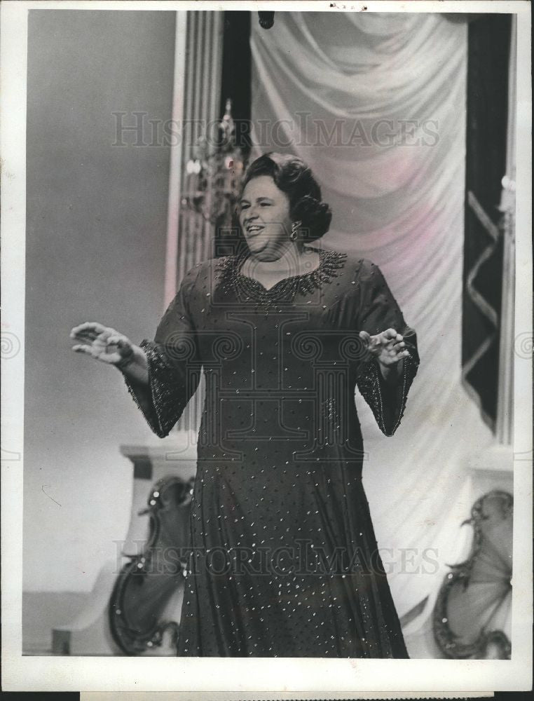 1965 Press Photo Kate Smith - Historic Images