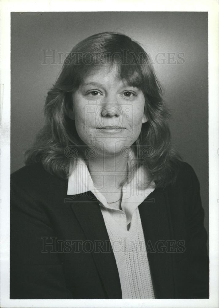 1988 Press Photo CHRISTINE SLOAT, News Director - Historic Images