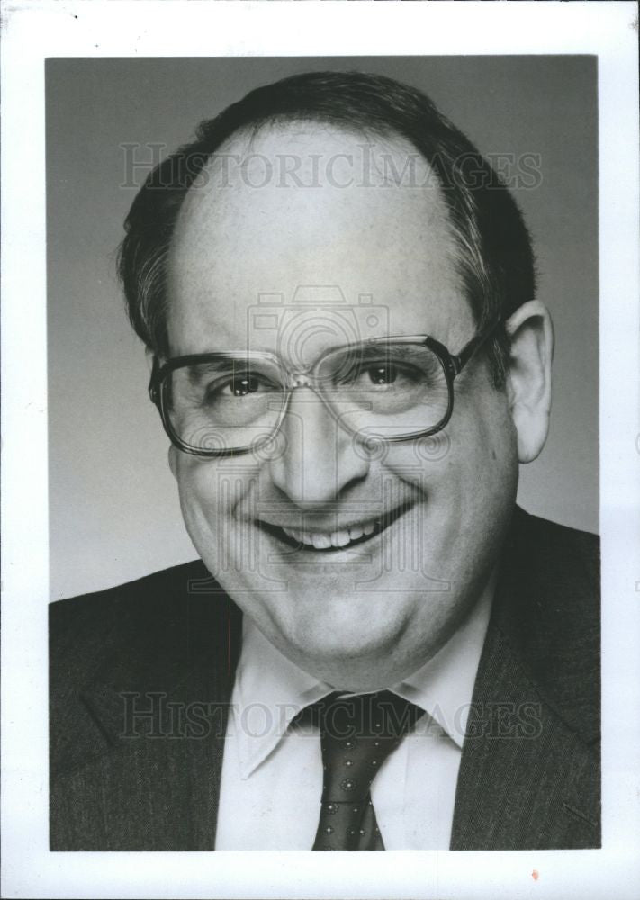 1993 Press Photo Allan Sloan American jurnalist editor. - Historic Images