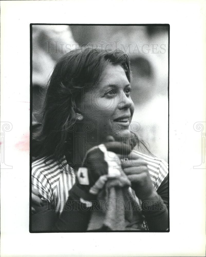 1984 Press Photo Jennifer Smith Women wheelchair champ - Historic Images