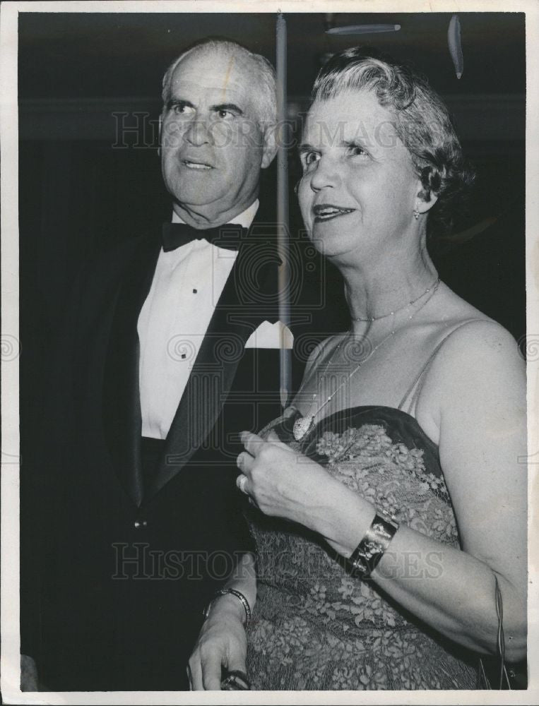 1959 Press Photo Mrs.Gerard R.Slattery President - Historic Images