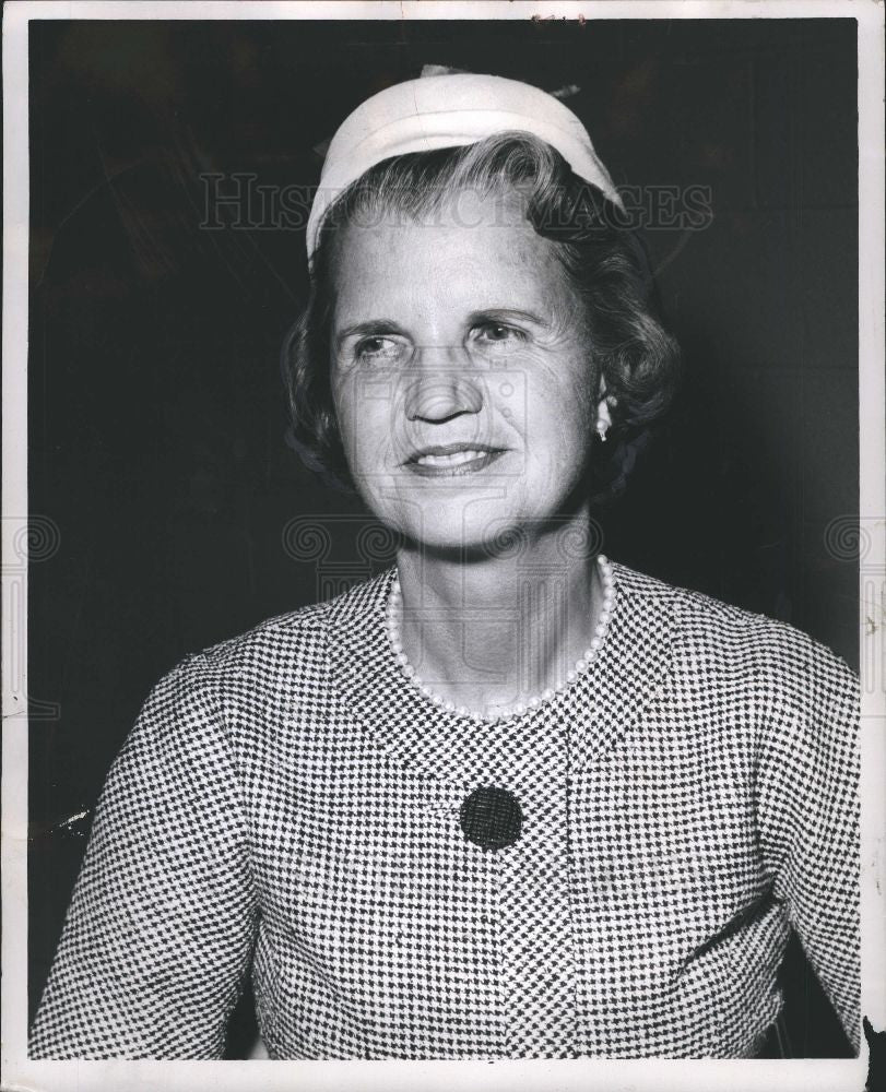 1964 Press Photo Mrs.Gerard R.Slattery President - Historic Images