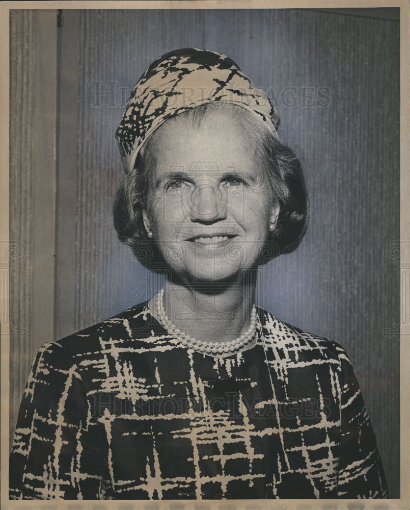1967 Press Photo Mrs. Gio Slattery - Historic Images