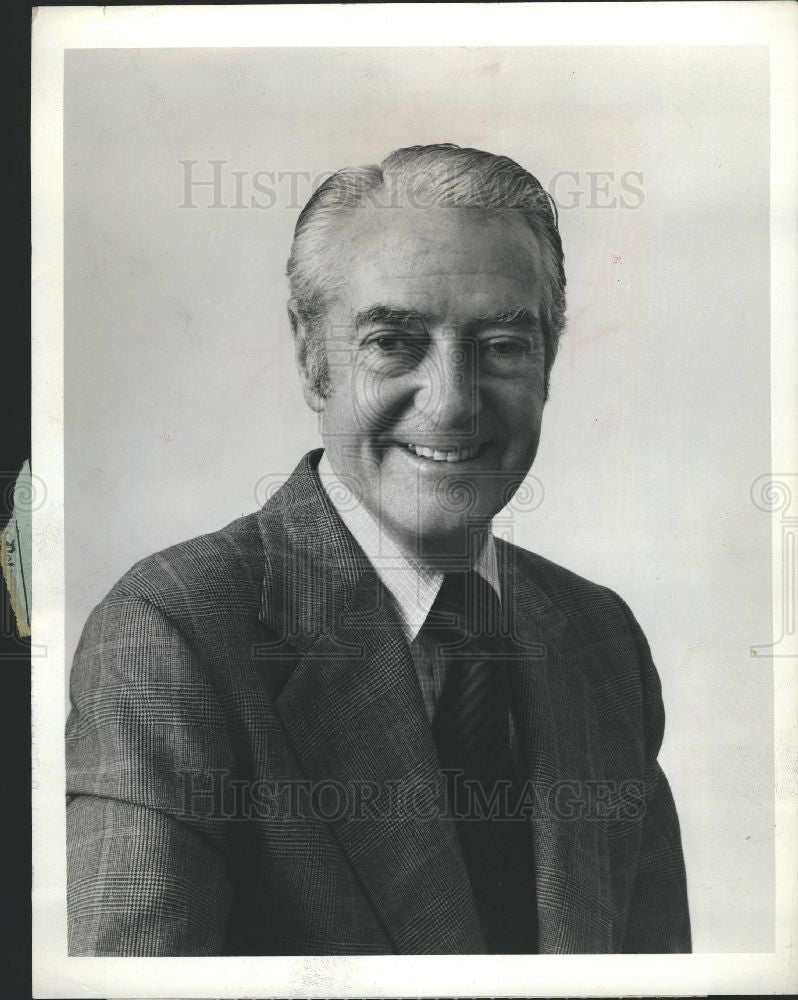 1982 Press Photo Howard Smith abc anchor - Historic Images