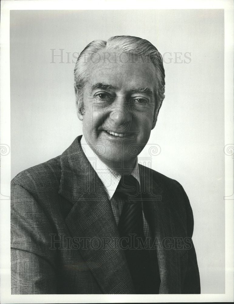 Press Photo Howard K.Smith American journalist ABC - Historic Images