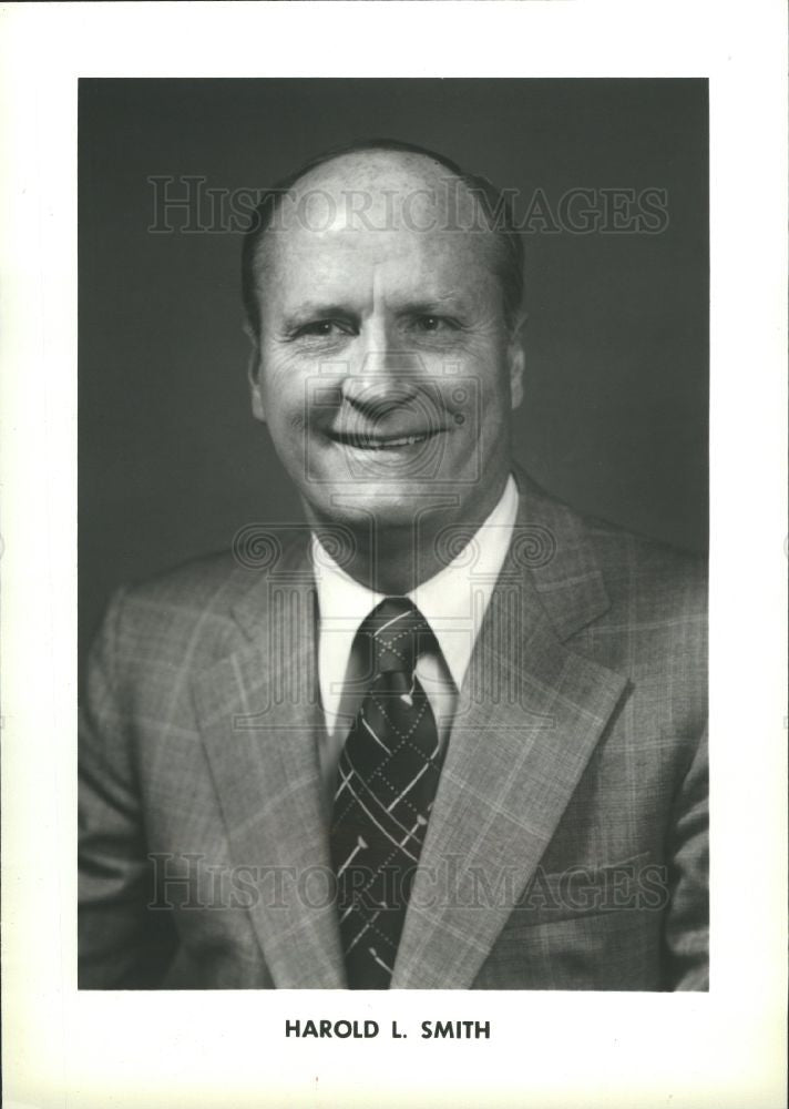 Press Photo H.L. Smith General Chairman - Historic Images
