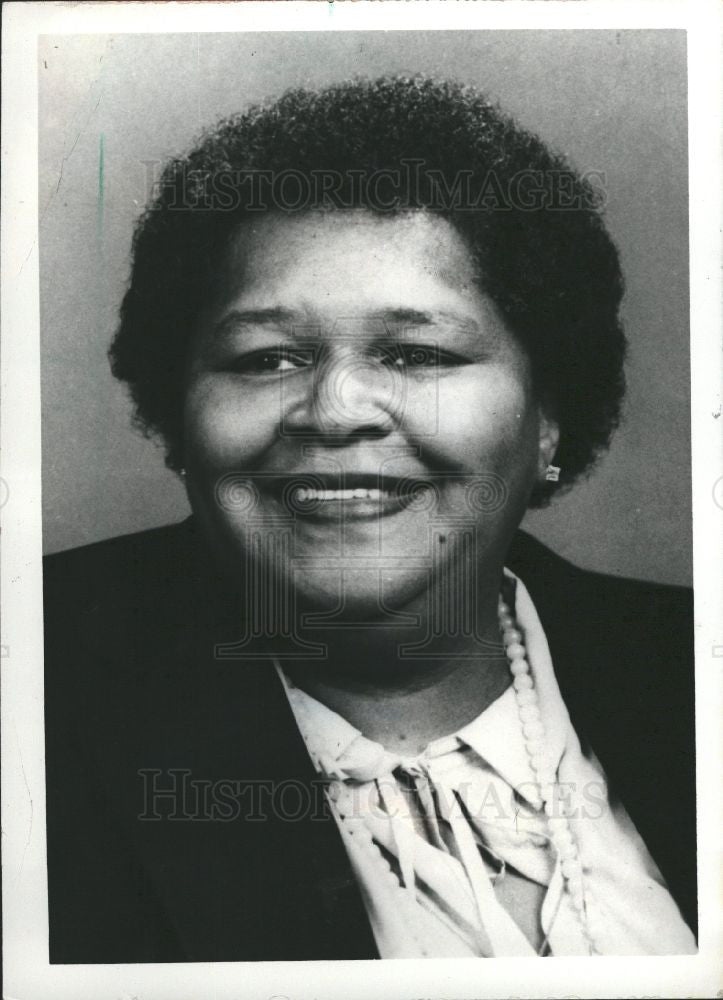 1984 Press Photo Gloria Smith Michigan - Historic Images