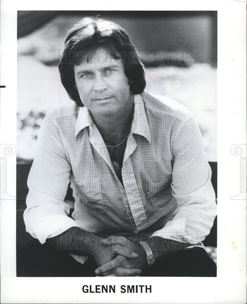 1980 Press Photo Glenn Smith Singer Musician - Historic Images