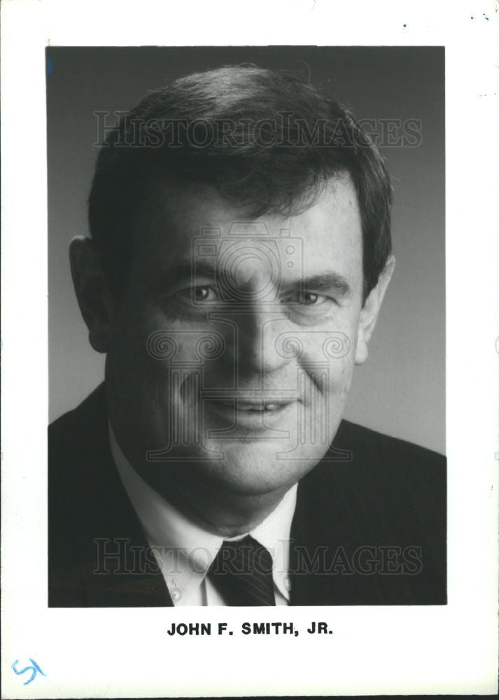 1993 Press Photo John F Smith Jr - Historic Images