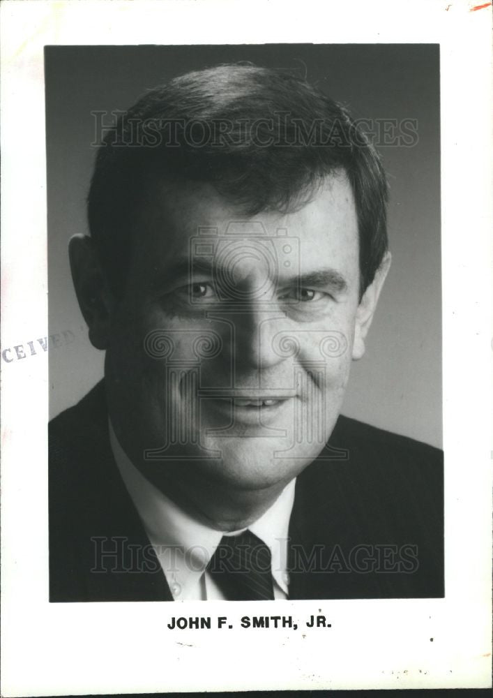 1992 Press Photo John F. (Jack) Smith Jr - Historic Images
