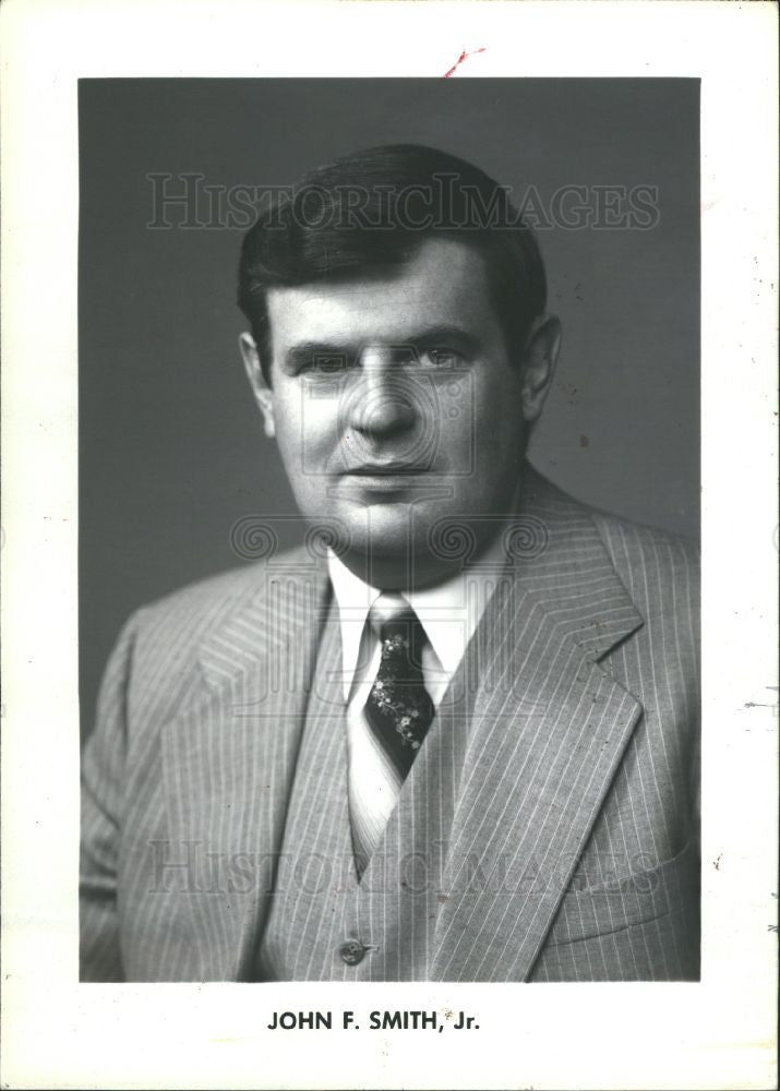1982 Press Photo John F. Smith, Jr chairman CEO GM U.S. - Historic Images