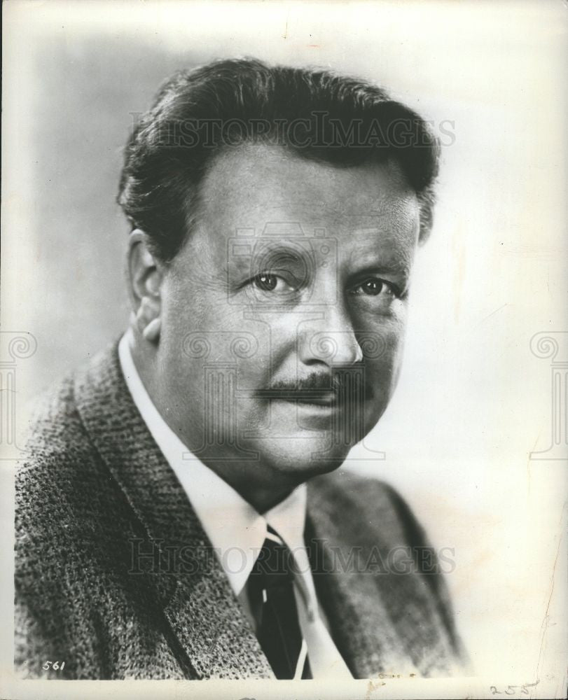 1962 Press Photo Walter Slezak Austrian character actor - Historic Images