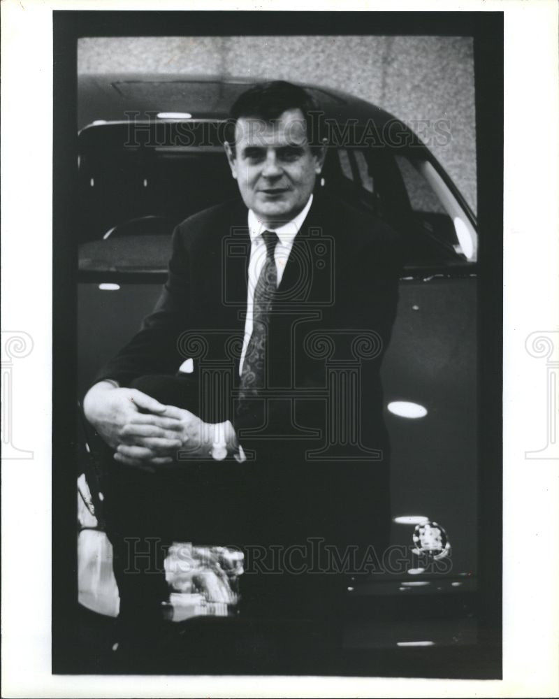 1991 Press Photo Jack Smith carmaker European strategy - Historic Images