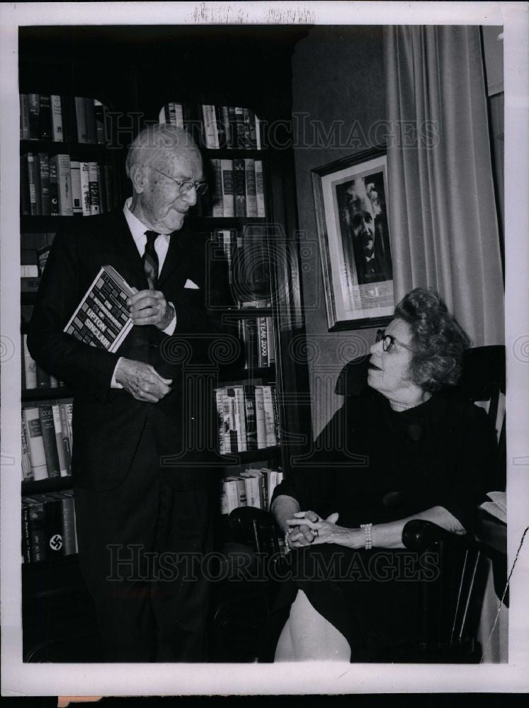 1963 Press Photo Upton Sinclair, Jr. American Author - Historic Images