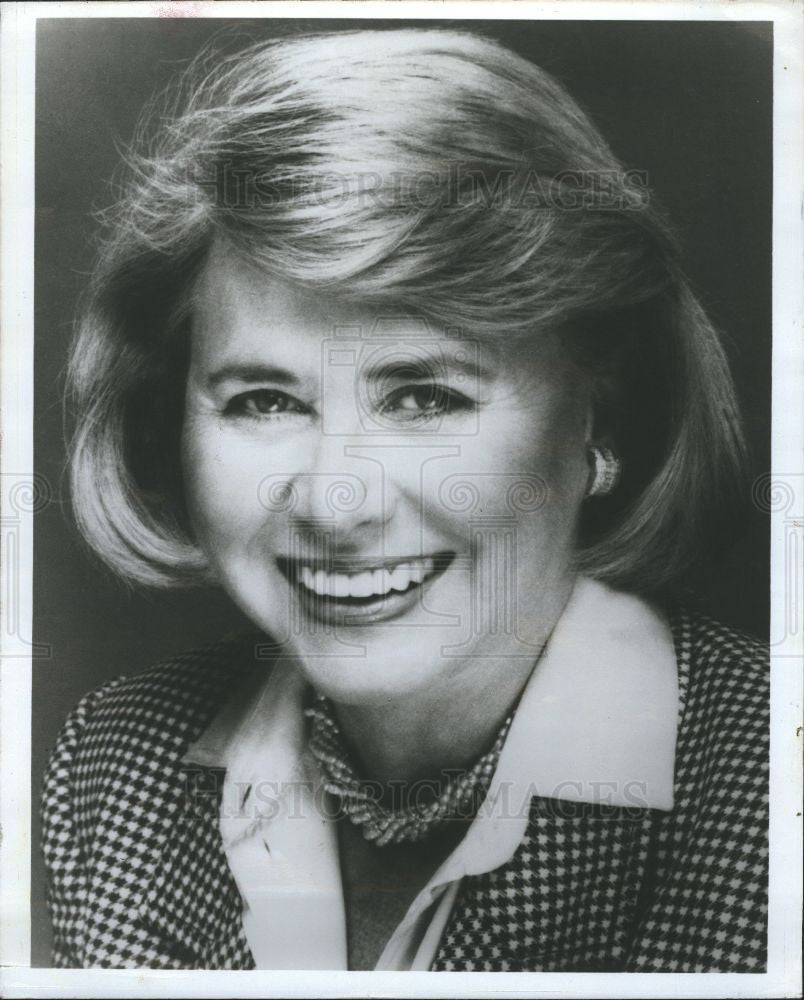 1989 Press Photo Liz Smith gossip columnist - Historic Images