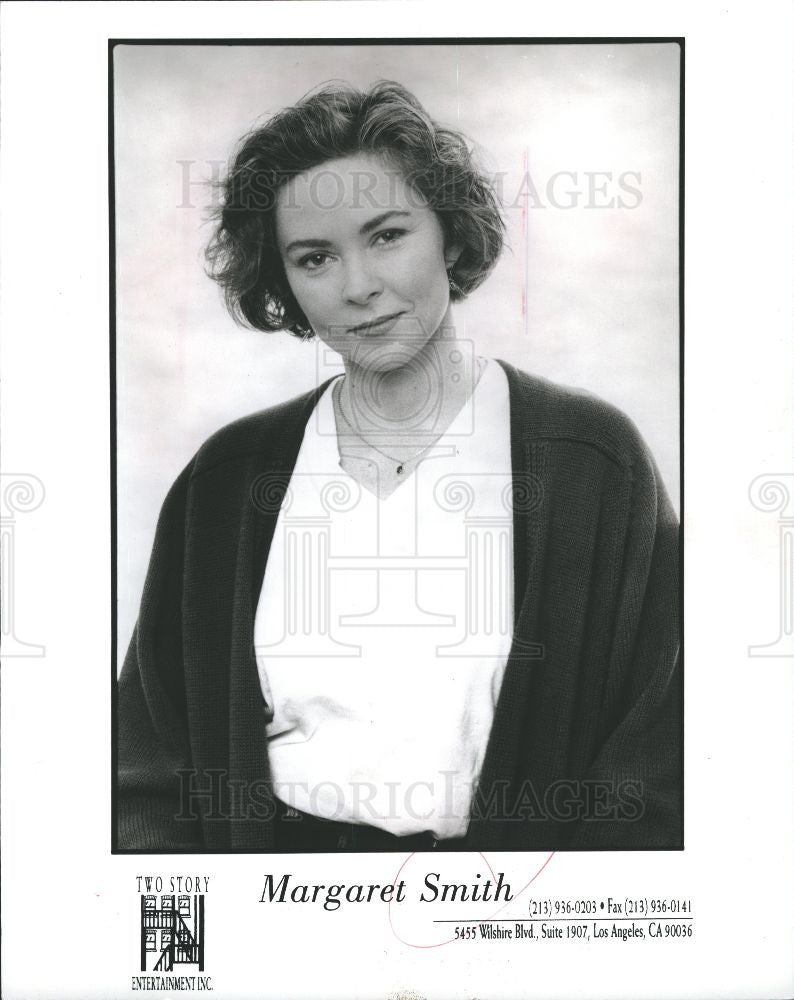 1995 Press Photo Margaret Smith Comedian Actor Writer - Historic Images