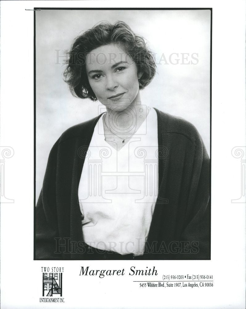 Press Photo Margaret Smith Maggie english actress - Historic Images