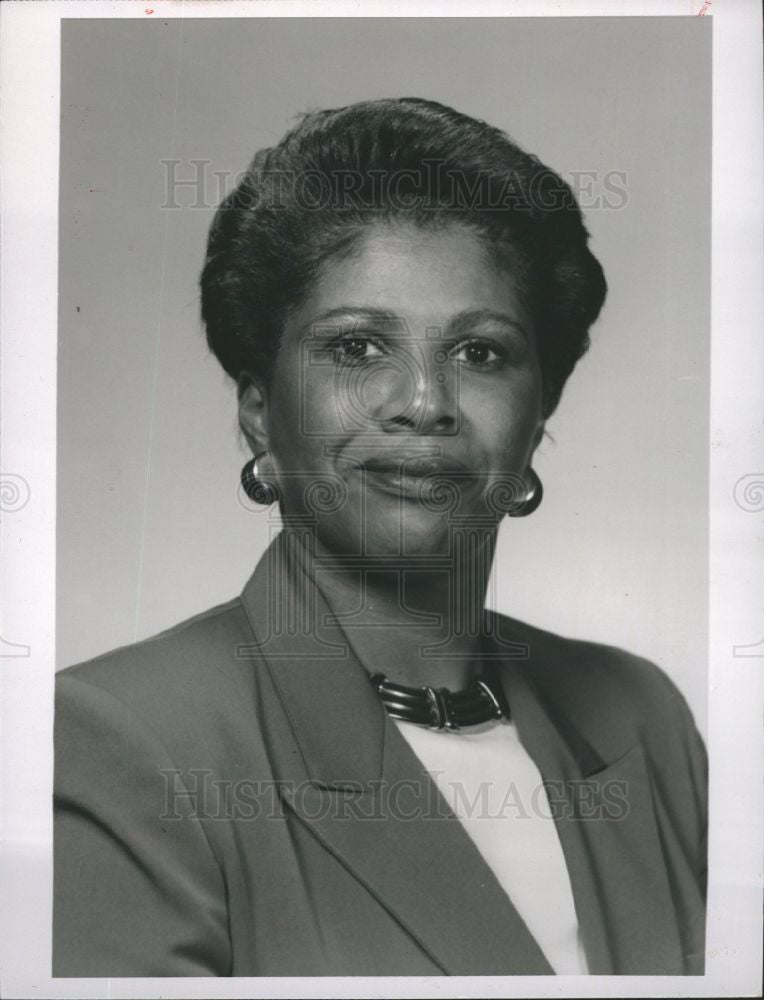1990 Press Photo Beverly Smith NBD Vice President - Historic Images