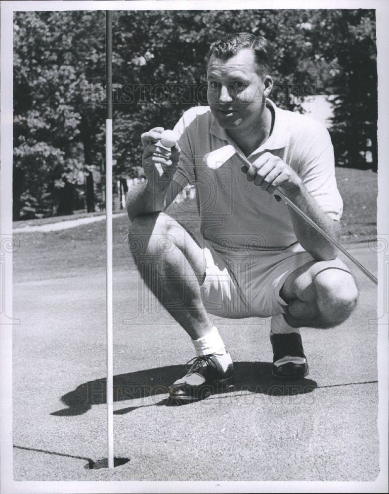 1958 Press Photo Ben Smith golfer - Historic Images
