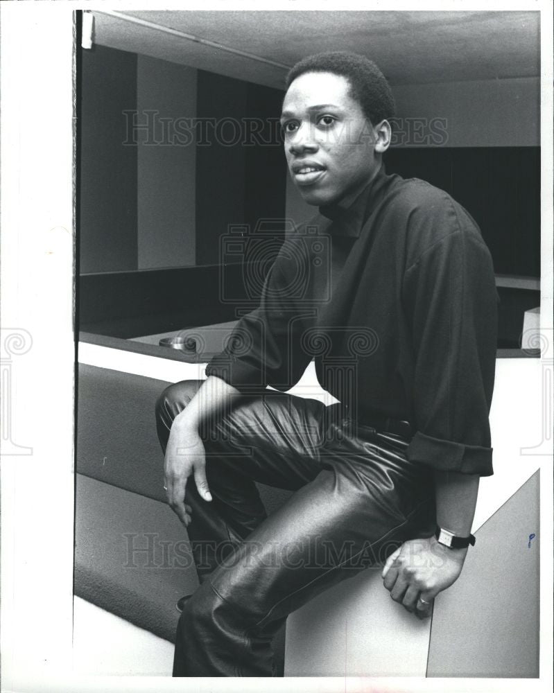 1983 Press Photo Andre Smith - Historic Images