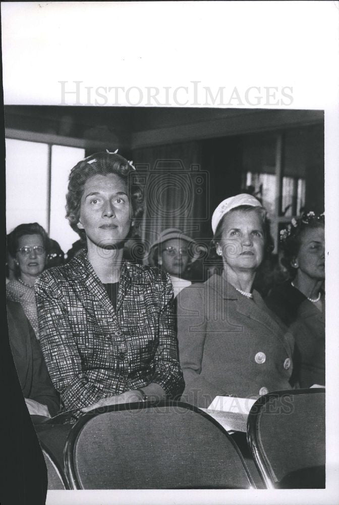 1960 Press Photo Mrs. Stirling Loud Mrs. Gerard Slatler - Historic Images