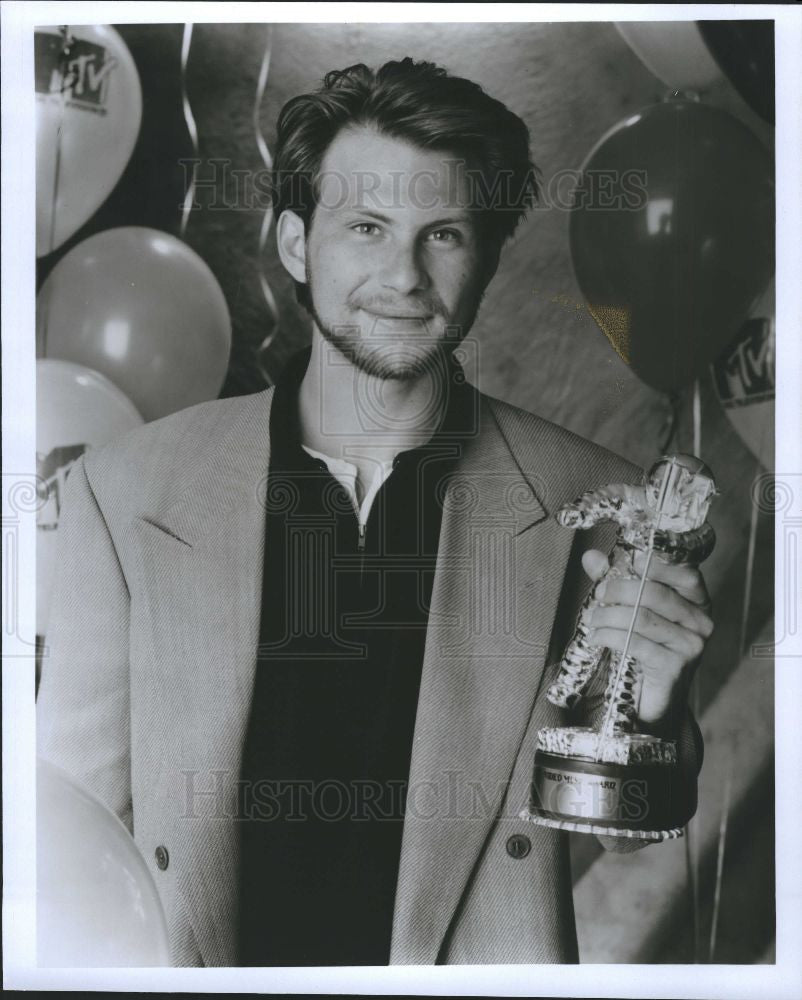 1993 Press Photo Christian Slater actor - Historic Images