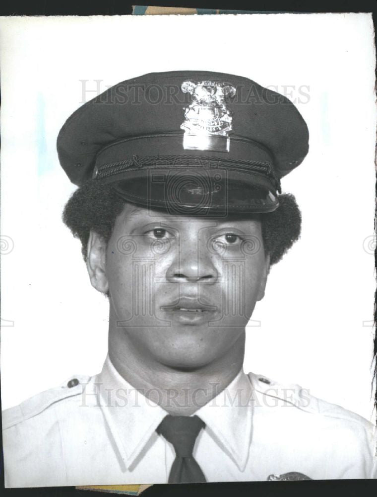 1989 Press Photo Gary Slappey Police Officer - Historic Images