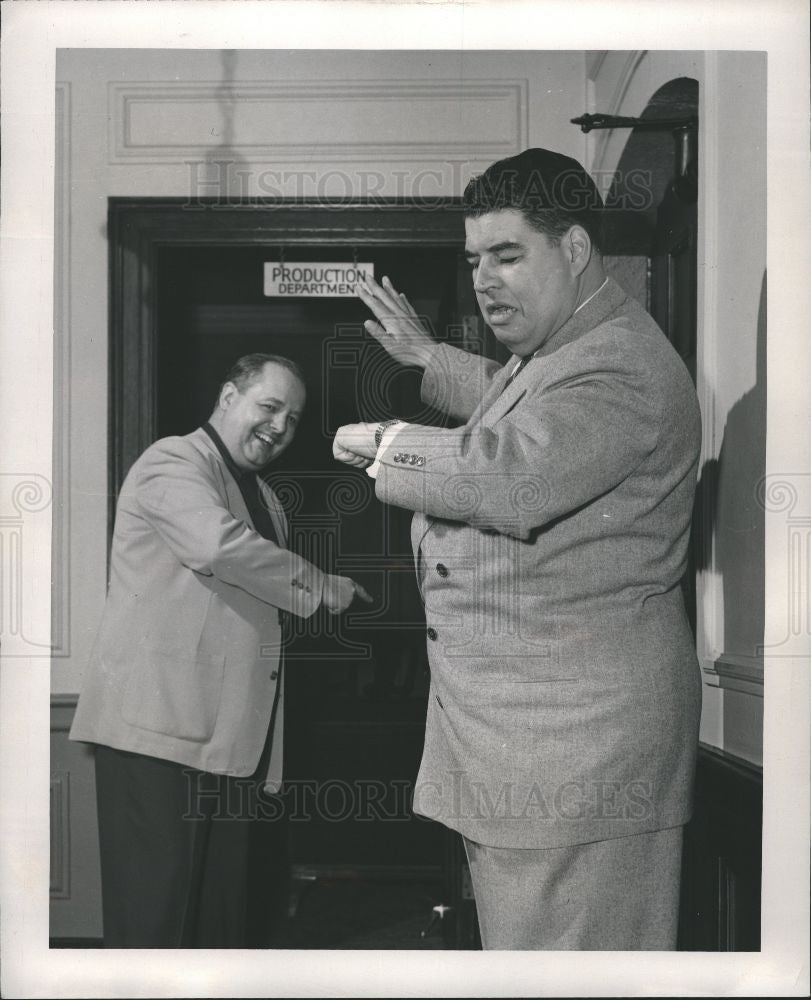 Press Photo Johnny Slagle Quittin Time Bob Longwel - Historic Images