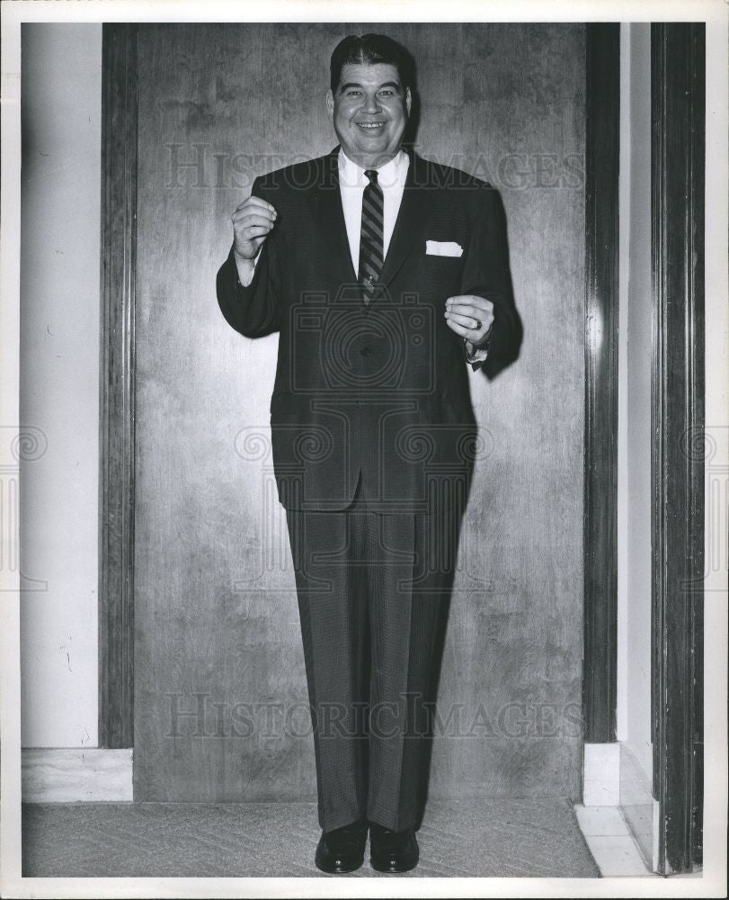1967 Press Photo Johnny Slagle Radio TV Personality - Historic Images