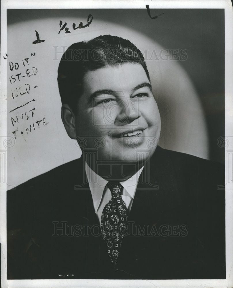 1954 Press Photo Johnny Slagle - Historic Images