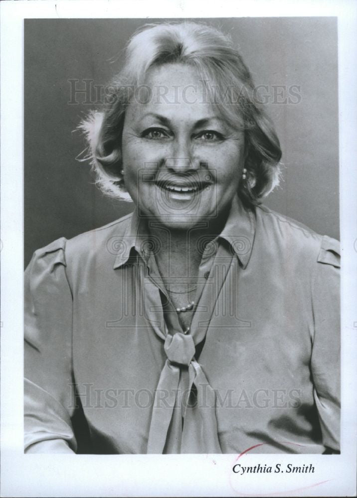 1988 Press Photo Cynthia Smith - Historic Images