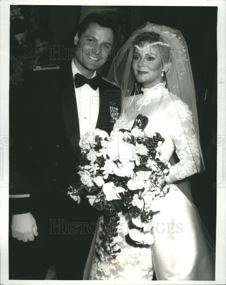 1989 Press Photo Jean Smart Designing Women Wedding - Historic Images