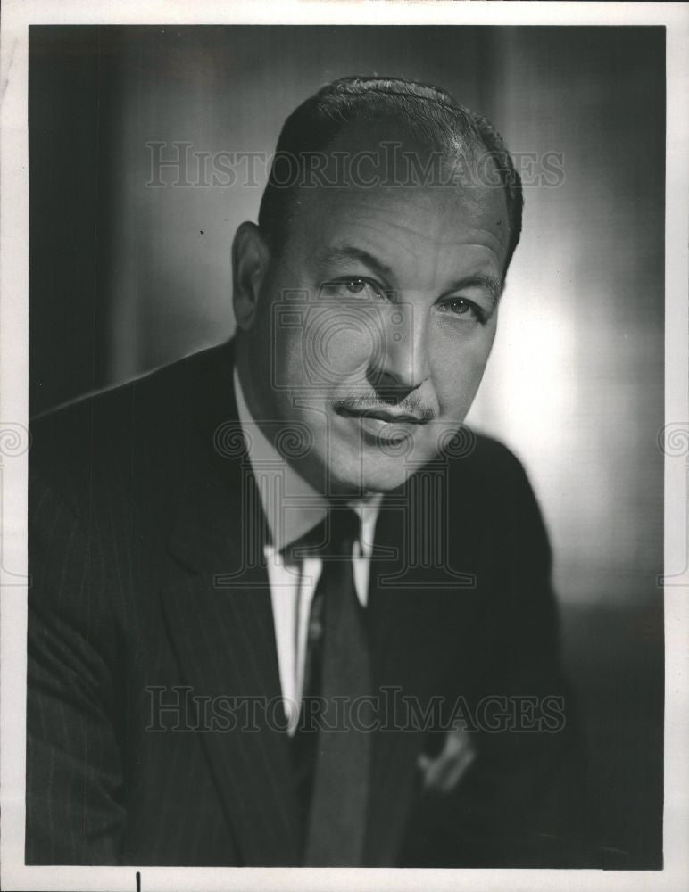 1965 Press Photo Robert W. Sarnoff NBC Chairman - Historic Images