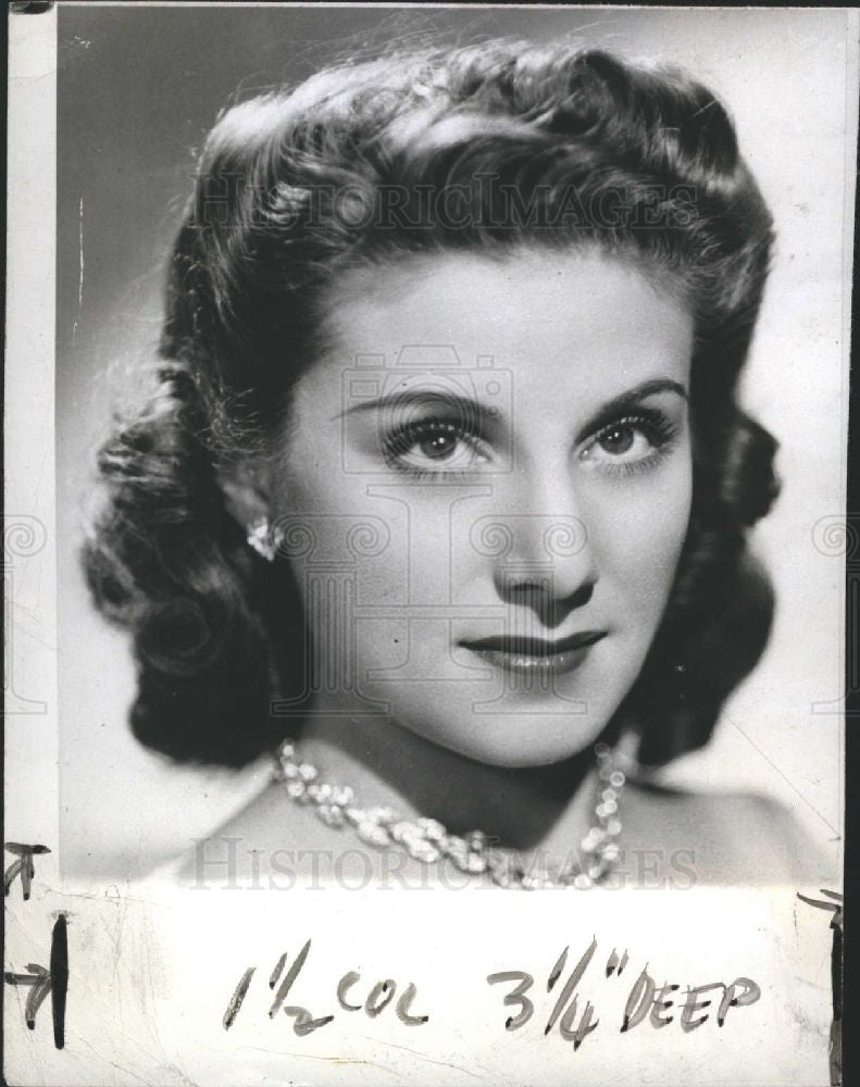 1942 Press Photo Dorothy Sarnoff actress consultant - Historic Images