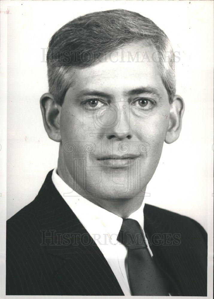 1988 Press Photo Frederick Slack Envotech President - Historic Images