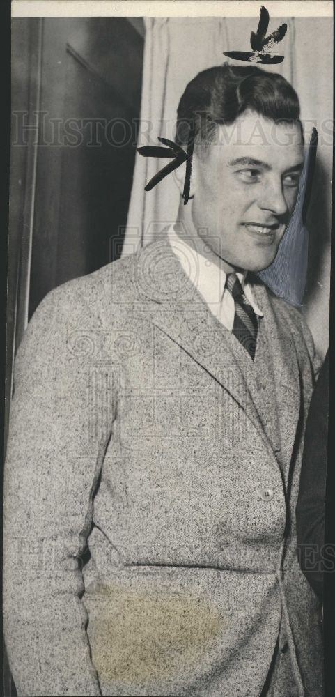 1933 Press Photo High School Coach Sid Sankovic - Historic Images