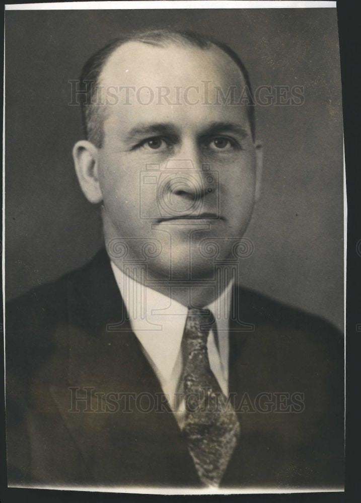 1938 Press Photo Paul V Sangren President western state - Historic Images