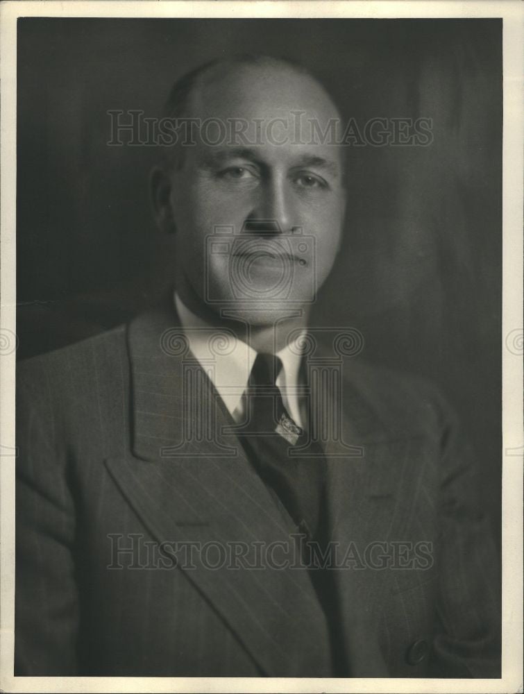 1941 Press Photo Paul V Sangren Western Michigan School - Historic Images