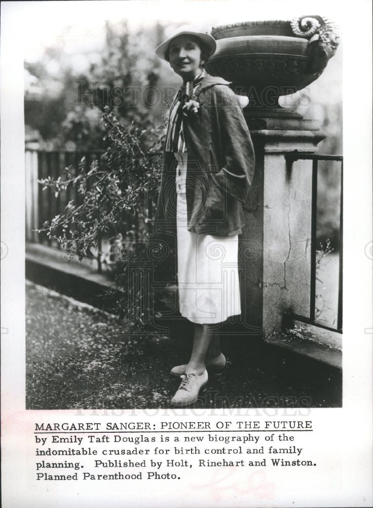 1981 Press Photo Margaret Sanger - Historic Images