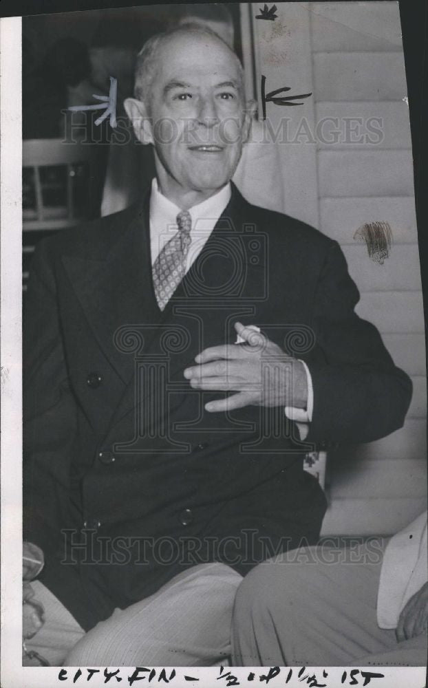 1954 Press Photo Harry Sanger Cabinet Company - Historic Images