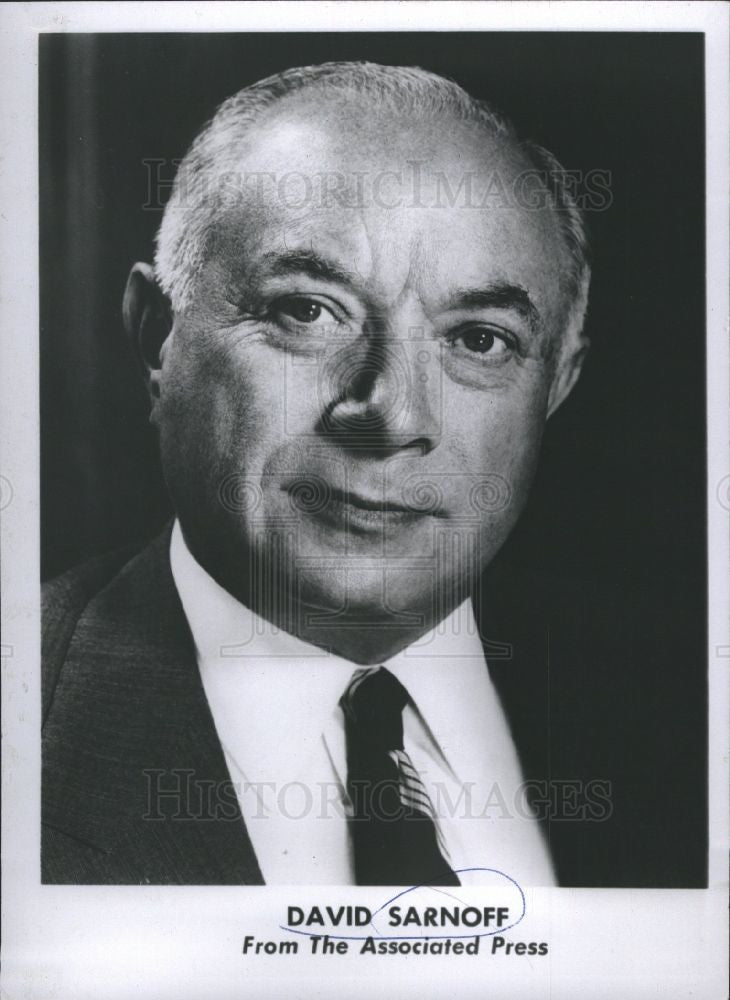 1959 Press Photo David Sarnoff American businessman NBC - Historic Images