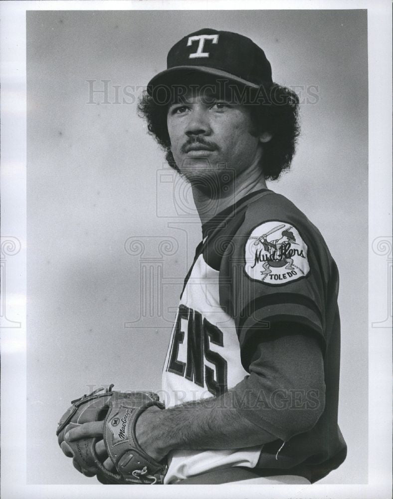 1980 Press Photo Wally Sarmiento Toledo Mud Hens - Historic Images